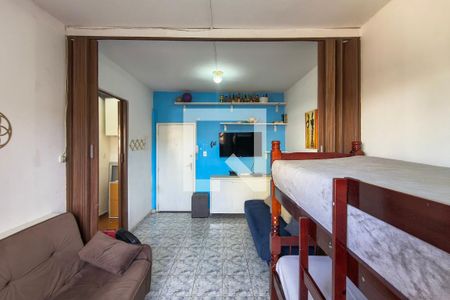 Sala/Quarto de apartamento para alugar com 1 quarto, 60m² em Cidade Ocian, Praia Grande