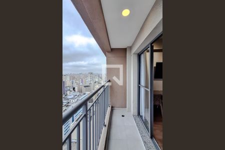 Varanda da Sala de kitnet/studio à venda com 1 quarto, 30m² em Liberdade, São Paulo