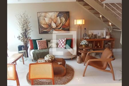 Sala de apartamento para alugar com 2 quartos, 110m² em Barra da Tijuca, Rio de Janeiro