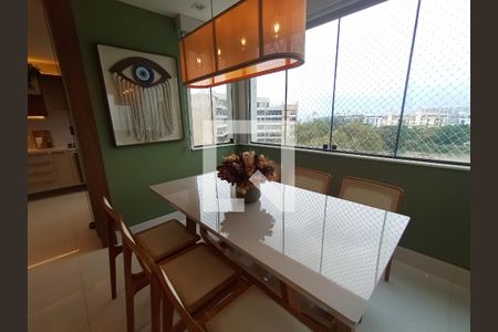 Sala de Jantar de apartamento para alugar com 2 quartos, 110m² em Barra da Tijuca, Rio de Janeiro