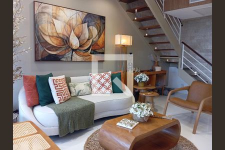 Sala de apartamento para alugar com 2 quartos, 110m² em Barra da Tijuca, Rio de Janeiro