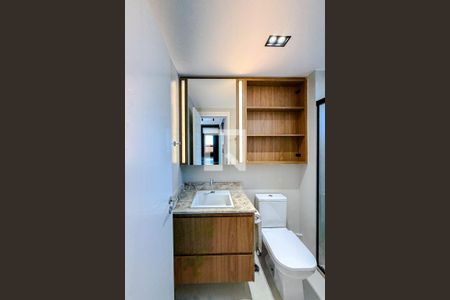 Banheiro de kitnet/studio para alugar com 1 quarto, 29m² em Vila Mariana, São Paulo