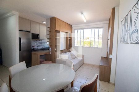 Sala de apartamento à venda com 2 quartos, 46m² em Buritis, Belo Horizonte