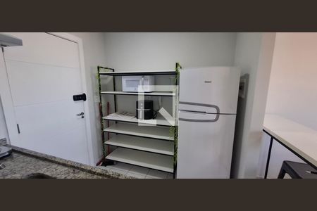 Cozinha de apartamento para alugar com 1 quarto, 22m² em Iguatemi, Ribeirão Preto
