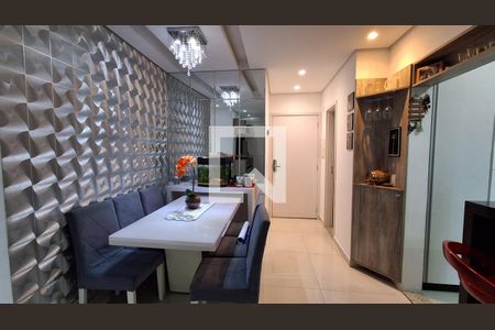 Sala de apartamento à venda com 2 quartos, 75m² em Barcelona, São Caetano do Sul