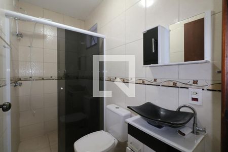 Banheiro de kitnet/studio para alugar com 1 quarto, 70m² em Vila Padre Anchieta, Diadema
