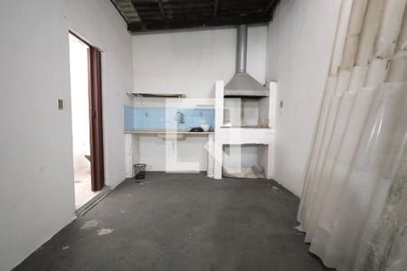 Cozinha e Churrasqueira de casa para alugar com 1 quarto, 320m² em Sítio dos Vianas, Santo André