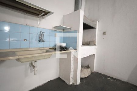 Cozinha e Churrasqueira de casa para alugar com 1 quarto, 320m² em Sítio dos Vianas, Santo André
