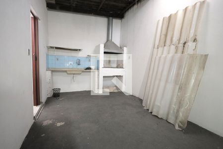 Cozinha e Churrasqueira de casa para alugar com 1 quarto, 320m² em Sítio dos Vianas, Santo André