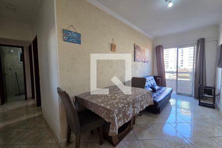 Sala de apartamento para alugar com 2 quartos, 55m² em Nova Mirim, Praia Grande