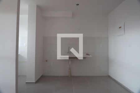 Sala/cozinha de apartamento para alugar com 2 quartos, 48m² em Fátima, Canoas