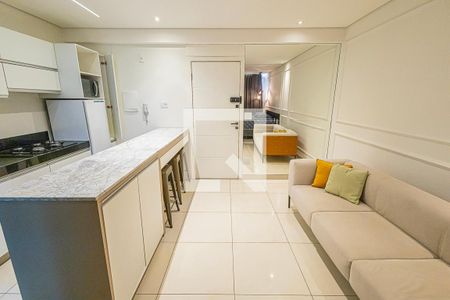 Flat: sala/cozinha e quarto de kitnet/studio para alugar com 1 quarto, 40m² em Santa Rosa, Belo Horizonte