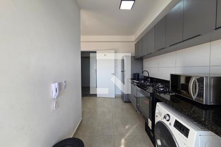 Cozinha de apartamento para alugar com 2 quartos, 110m² em Guilhermina, Praia Grande