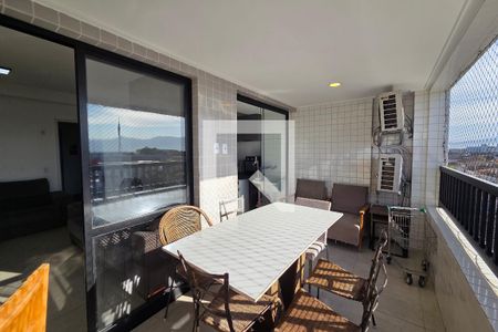 Varanda de apartamento para alugar com 2 quartos, 110m² em Guilhermina, Praia Grande
