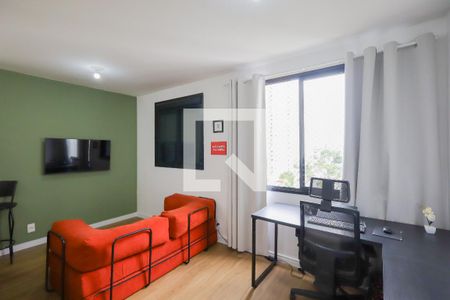 Sala de apartamento à venda com 1 quarto, 34m² em Jurubatuba, São Paulo