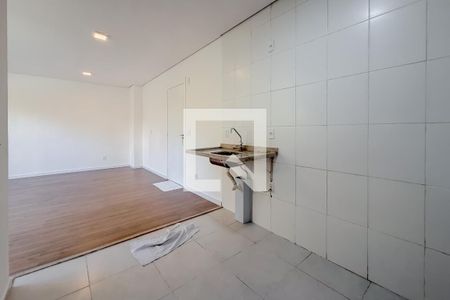 Cozinha e Área de Serviço de kitnet/studio à venda com 1 quarto, 38m² em Sé, São Paulo