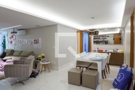 sala  de apartamento à venda com 3 quartos, 263m² em Buritis, Belo Horizonte