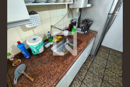 Cozinha de apartamento à venda com 3 quartos, 90m² em Tijuca, Rio de Janeiro