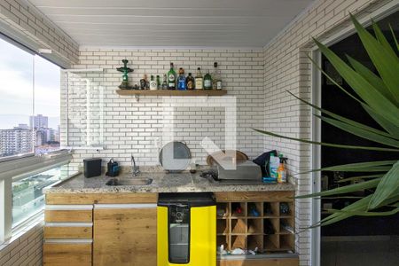 Sacada de apartamento para alugar com 2 quartos, 70m² em Boqueirão, Praia Grande