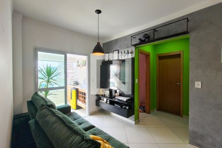 Sala de apartamento para alugar com 2 quartos, 70m² em Boqueirão, Praia Grande