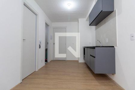 Sala e Cozinha de apartamento para alugar com 1 quarto, 24m² em Jardim America da Penha, São Paulo