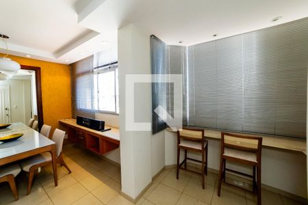 Sala de apartamento à venda com 2 quartos, 130m² em Cruzeiro, Belo Horizonte