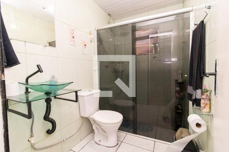 Banheiro Social de casa de condomínio para alugar com 2 quartos, 70m² em Sítio Cercado, Curitiba
