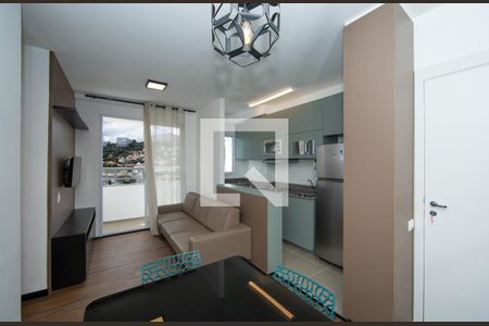 SALA de apartamento para alugar com 3 quartos, 59m² em Estoril, Belo Horizonte