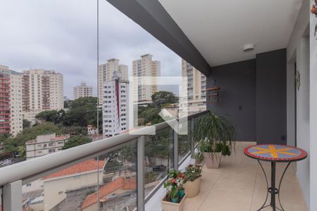 Sacada da Sala de apartamento à venda com 2 quartos, 68m² em Vila Ipojuca, São Paulo