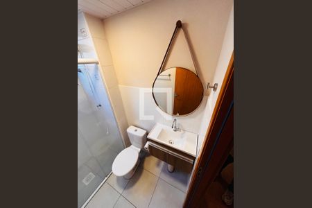 Banheiro de apartamento à venda com 2 quartos, 40m² em Chácara Estela, Barueri
