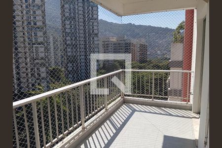 Varanda de apartamento à venda com 2 quartos, 90m² em São Conrado, Rio de Janeiro