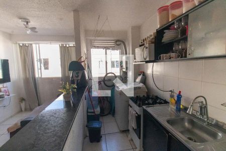 Cozinha/Área de serviço de apartamento para alugar com 2 quartos, 48m² em Maria Paula, São Gonçalo