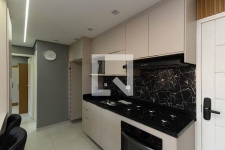 Cozinha  de apartamento para alugar com 2 quartos, 45m² em Vila Nova Carolina, São Paulo
