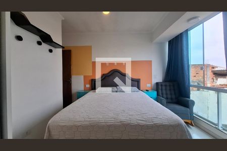 Quarto 1 suíte de apartamento para alugar com 2 quartos, 90m² em Parque Capuava, Santo André