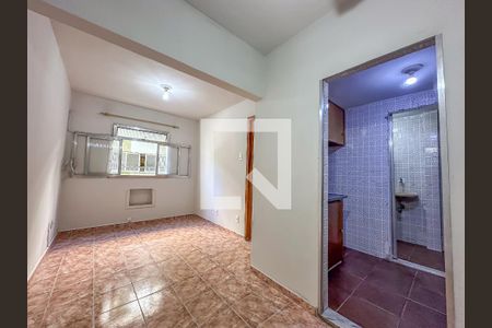 Sala de apartamento à venda com 1 quarto, 25m² em Glória, Rio de Janeiro