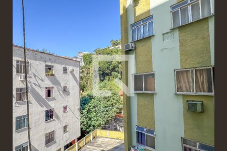 Vista da sala de apartamento à venda com 1 quarto, 25m² em Glória, Rio de Janeiro