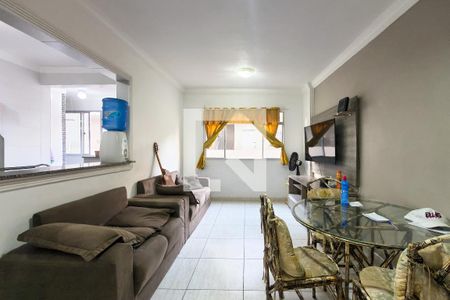 Sala de apartamento para alugar com 2 quartos, 96m² em Canto do Forte, Praia Grande