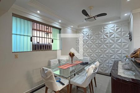 Sala de Jantar de casa de condomínio para alugar com 3 quartos, 110m² em Macuco, Santos