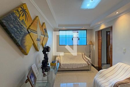 Sala de casa de condomínio para alugar com 3 quartos, 110m² em Macuco, Santos