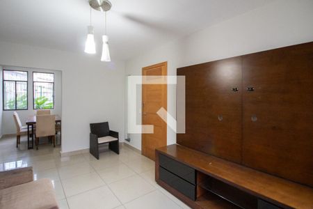 Sala de apartamento para alugar com 2 quartos, 70m² em Conjunto California, Belo Horizonte