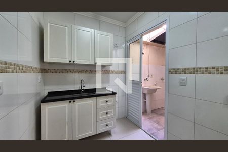 Cozinha de apartamento para alugar com 2 quartos, 48m² em Jardim Stella, Santo André