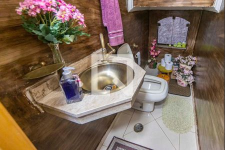 Lavabo de casa à venda com 3 quartos, 295m² em Vila Luzita, Santo André