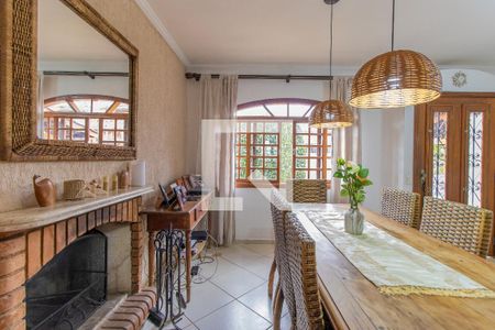 Sala de jantar de casa de condomínio para alugar com 3 quartos, 360m² em Jardim Belizário, Cotia
