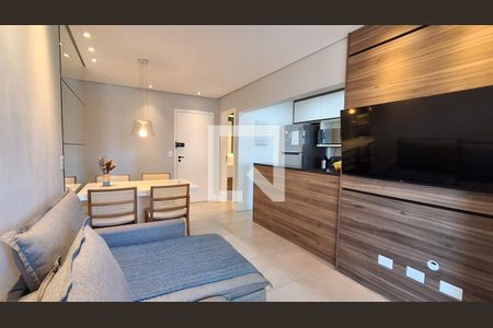 Sala de apartamento à venda com 2 quartos, 70m² em Barcelona, São Caetano do Sul