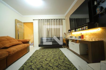 Casa 1 - Sala  de casa à venda com 3 quartos, 202m² em Cooperativa, São Bernardo do Campo