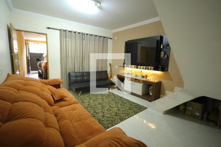 Casa 1 - Sala  de casa à venda com 3 quartos, 202m² em Cooperativa, São Bernardo do Campo
