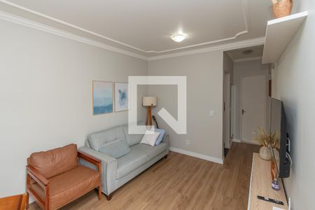 Sala de Estar/Jantar de apartamento à venda com 2 quartos, 50m² em Jardim Recanto dos Sonhos, Sumaré