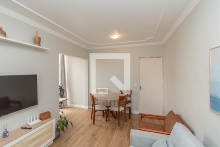 Sala de Estar/Jantar de apartamento à venda com 2 quartos, 50m² em Jardim Recanto dos Sonhos, Sumaré