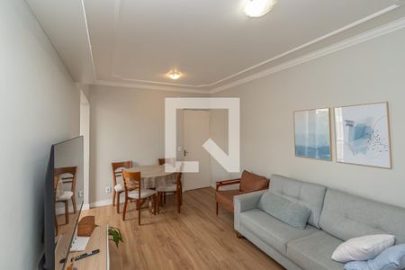 Sala de Estar/Jantar de apartamento à venda com 2 quartos, 50m² em Jardim Recanto dos Sonhos, Sumaré