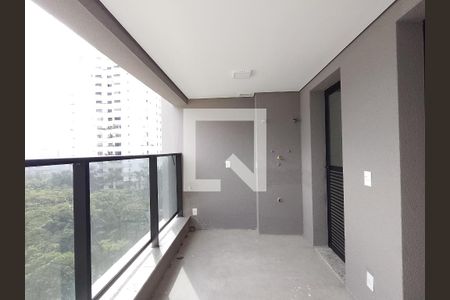Varanda da Sala de apartamento à venda com 2 quartos, 59m² em Jardim, Santo André